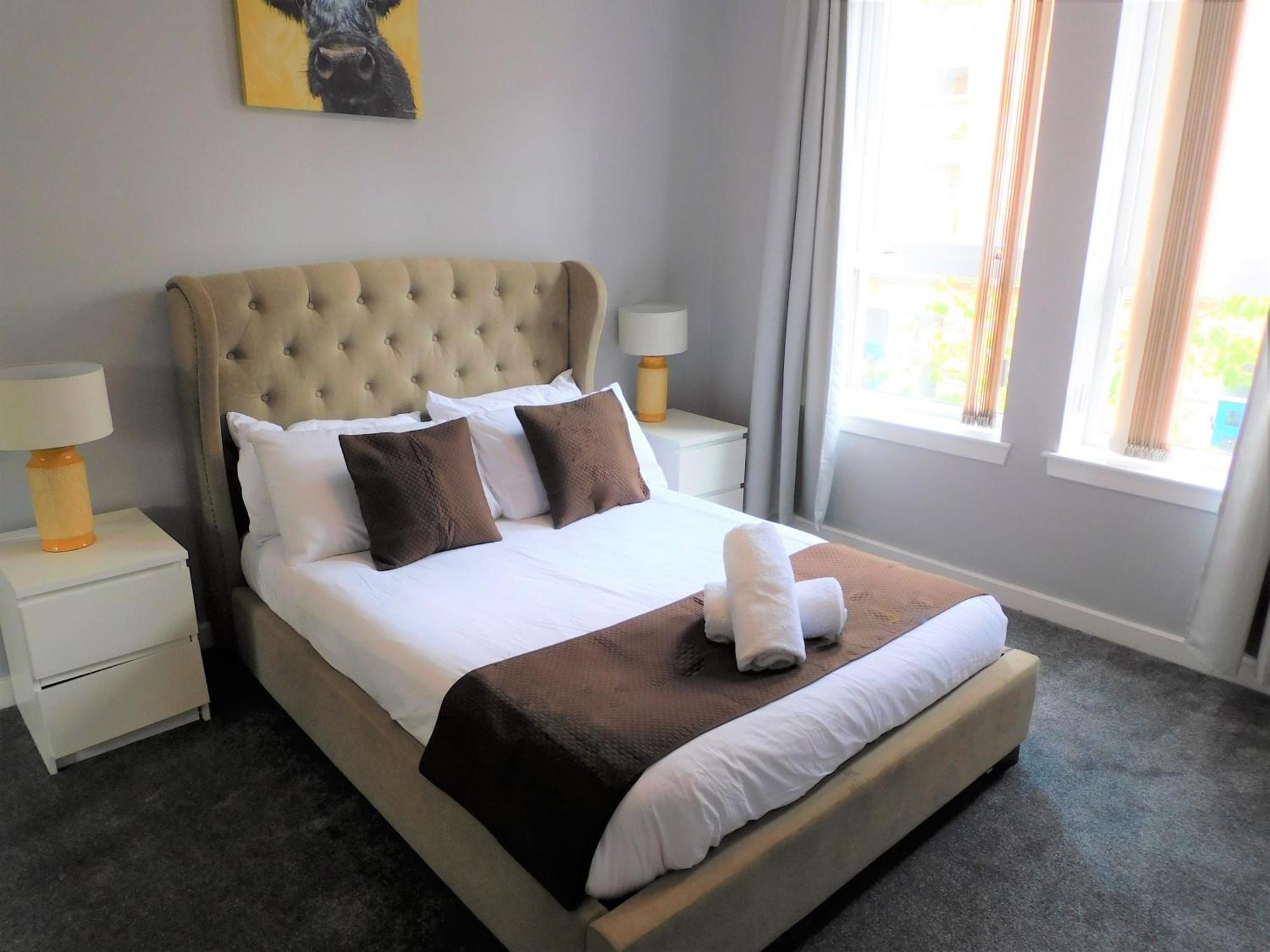 גלאזגו City Centre 2 Bedroom Apt, Close To M8 & Tourist Attractions מראה חיצוני תמונה